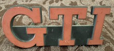 VW Mk1 Mk2 Golf Gti Front Grille Emblem Badge OEM Vintage Volkswagen. picture
