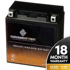 Chrome Battery YTX20CH-BS Maintenance Free Sealed AGM Motorcycle Battery picture