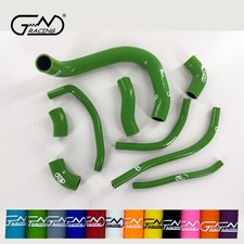 Fit 1993 Kawasaki ZXR750 Ninja ZX7 ZX750L Silicone Coolant Radiator Hoses Green picture