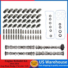 3.6L Cam Rocker Arms Lifter Kit For Jeep Wrangler Grand Cherokee Pentastar 16-24 picture