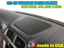 02-07 Subaru Impreza WRX STI Center Dash Insert - BLANK picture