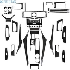 35Pcs Fits Lexus IS250 IS300 2014-18 full carbon fibre interior trim kit covers picture