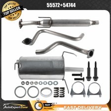 Stainless Steel Resonator & Muffler Exhaust Kit fits: 2007-12 Nissan Sentra 2.0L picture