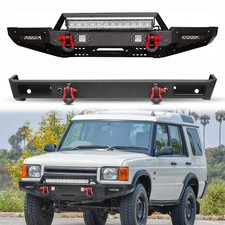 Aaiwa For 1999-2004 Land Rover Discovery II Front Rear Bumper Winch Plate Lights picture