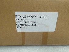 Gilroy Indian Motorcycle Rear Left Engine Guard OEM 62-244 Vintage NOS picture