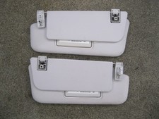 03-09 Mercedes-Benz W211 E320 E350 Left + Right Side Sun Visor Set (Light Gray) picture