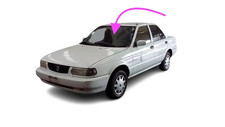 Fits: 1991-2005 Nissan Sentra, Tsuru 2D/4D Sedan Front Windshield Glass/Solar picture