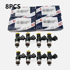 8PCS High Impedance Fuel Injectors 0280158821 For Bosch 210lb 2200cc EV14 NEW picture