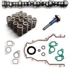 E1841P Stage 3 Camshaft Kit with Springs Timing Cover Gasket Fit for 1997-2013 picture