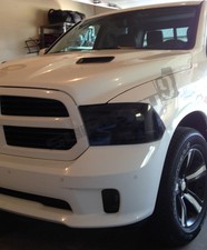 13-22 Dodge Ram precut HEADLIGHT tint vinyl smoked covers   $5 refund available picture