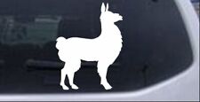 Llama Silhouette Car or Truck Window Laptop Decal Sticker 6X4.5 picture