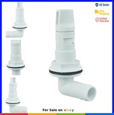 Adjustable Livewell Spray Head 3/4 Inch Hose Polypropylene Boat Tank Mounting picture