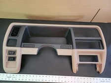 1989-1994 Ford Ranger Explorer Bronco II (Mazda B) Black/Tan Dash Bezel Trim  picture