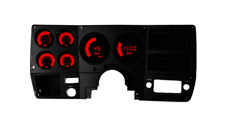 1973-1987 Chevy Truck Analog Dash Panel Red LED Bar-Graph Gauges USA Made picture