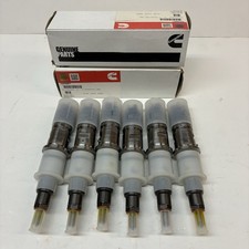 **Lot of 6 CORE**Genuine Oem Cummins 2026 ISB 6.7 Fuel Injectors, 5254261. picture