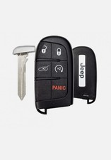 2 New Oem 2014-2021 Jeep Grand Cherokee Smart Key 68143505AC 68143505 5-Button picture