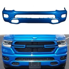 NEW Choose Your Color Painted Front Bumper Face Bar Fits For 2019-2024 Ram 1500 picture