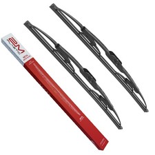 Front Metal Wiper Blades For Pontiac VIBE 2003-2008 Pair 21