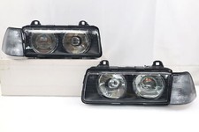 Depo Glass Lens Projector Headlight+Smoke Corner Lights~For~BMW~E36 ti hatchback picture