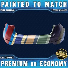 NEW Painted To Match - Rear Bumper Replacement for 2014-2019 Ford Fiesta Sedan picture