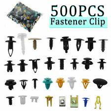 500Pcs Mixed Auto Car Fastener Clip Bumper Fender Trim Plastic Rivet Auto Clips picture