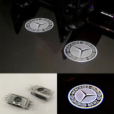 2X LED Door Courtesy Laser Shadow Puddle Light for Mercedes-Benz C W203 CLK SLR picture
