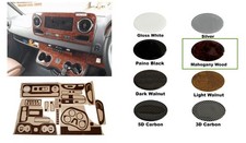 Wood Look Dash Trim Kit for Mercedes Sprinter W907 2018-2024 Auto Interior Panel picture