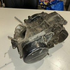 Suzuki TM 100 OEM Main Cases & Transmission and remains of magneto cover   picture