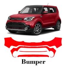 Front bumper PreCut PPF Paint Protection Film For Kia Soul  Exclaim 2017-2019 picture