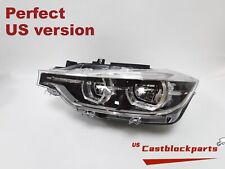 Headlight LED W/O AFS LH Driver 2015-2019 BMW Series 3 Series 63117419629 OEM picture
