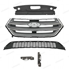 5PC For Edge 2015-2018 Radiator Cover Grille Mesh Bumper Support Brackets Kit picture