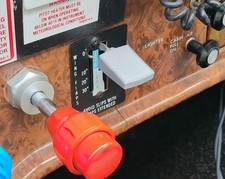 Cessna 172RG 177RG 182RG Flap Lever Handle Manual Selector for Wing Flaps picture
