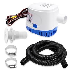 1100GPH 12V Automatic Submersible Boat Bilge Water Pump With Auto Float Switch picture