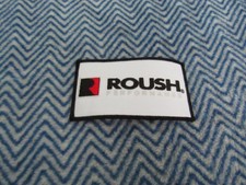 ROUSH PERFORMANCE EMBLEM EMBROIDERED UPHOLSTERY PATCH STAGE 1 2 3 MUSTANG F150 picture