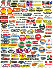 100 + Racing Decals Stickers Drag Race  Nascar Buy 2+ Any Sets Get  picture