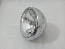Chrome Head Light lamp Assembly Fits For Royal Enfield GT & Interceptor 650 picture