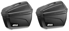 GIVI 22 Liter Monokey Cruiser Side Cases Matte Black PAIR 18.5