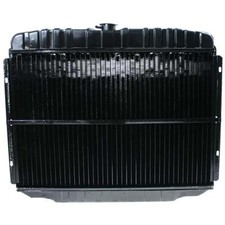 Radiator MaxCore 3-Row Copper/ Brass W/ Air Conditioning 68-69 Mustang 289/ 3... picture
