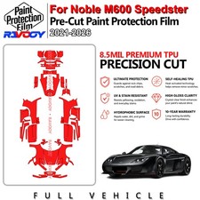 For Noble M600 Speedster 2021-2026 Precut PPF Film Clear 8.5Mil Self Healing Kit picture