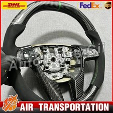 CARBON FIBER STEERING WHEEL FOR Pontiac G8 /Holden HSV VE S 08-09YS /FLAT TOP picture