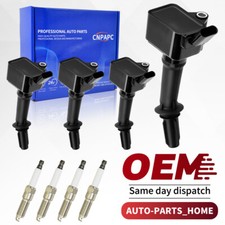 4X OEM Ignition Coil & Iridium Spark Plug For Chevy Cruze Malibu 1.4L 1.5L UF802 picture