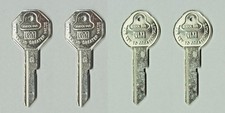 67 Chevy GM Oldsmobile Cadillac Pontiac Buick Pear A B Key Blanks OEM 4 picture