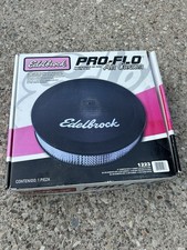 Edelbrock Pro-Flo Series Air Cleaners 1223 - Black Round 14” Diameter picture