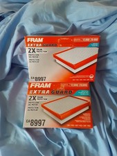2x -  Fram Air Filters Extra Guard Fram Part #CA8997 -  BRAND NEW  picture