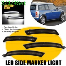 2/3Set LED Side Marker Lights Front Rear For Mini Cooper R55 R56 R57 R58 R59 R60 picture