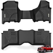 YITAMOTOR Floor Mats Fit 2013-2018 Dodge Ram 1500/2500/3500 Crew Cab 2019-2024 1 picture
