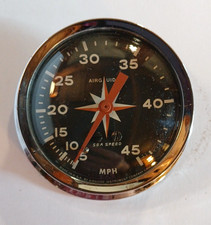 Vintage Airguide Sea Speed 4787 B 45 MPH Marine Boat Speedometer Gauge USA picture