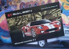 Saleen S7 America's Super & Ford GT Car X 2 Double sided Card picture