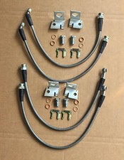 1997-2004 Chevrolet Corvette C5 Z06 Front & Rear Brake Lines Kit SS for Disc picture
