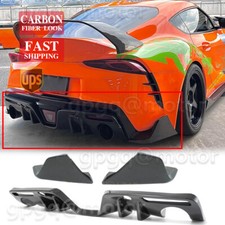 For Supra A90 A91 19-26 AG Style Carbon Rear Bumper Diffuser & Side Corner Apron picture